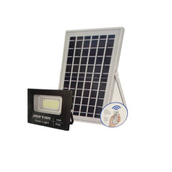 Ηλιακός προβολέας LED 50 Watt  με φωτοβολταϊκό πάνελ και Τηλεχειριστήριο - OEM