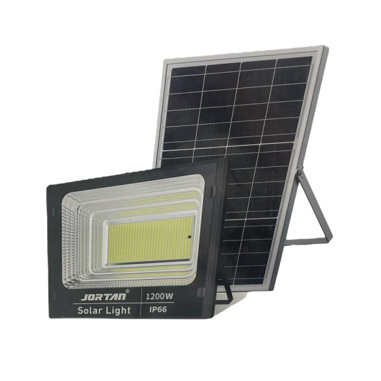 Ηλιακός προβολέας 1200W Jortan με τηλεχειριστήριο IP66 Ηλιακός προβολέας 1200W Jortan με τηλεχειριστήριο IP66