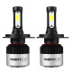 LED Λάμπες 2ΤΜΧ 36W 4500LM  H4 12-24v NIGHTEYE