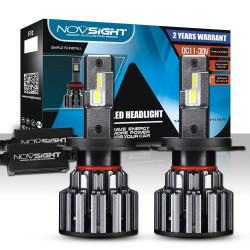 LED Λάμπες 2ΤΜΧ 50W 7.500LM 6000K A397-F06 H4 Novsight