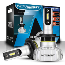 LED Λάμπες 2ΤΜΧ 25W 5000LM N15-H7  6500K  NOVSIGHT