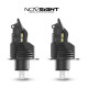 LED Λάμπες Η4  2ΤΜΧ 35W 4000LM  N20 LED Novsight