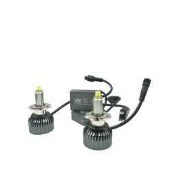 LED Λάμπες 2ΤΜΧ H7| 2x45w/4500lm 6000K PENTIUM II FULL CANBUS ΥΛΟ.
