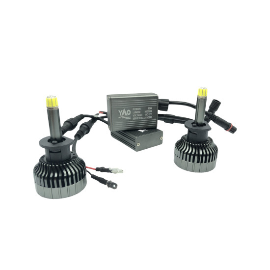 LED Λάμπες 2ΤΜΧ H1| 2x30w/3000lm 6000K PENTIUM II FULL CANBUS ΥΛΟ.