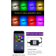 LED Λάμπες 2ΤΜΧ- RGB 40W 6000LM H7 ΜΕ BLUETOOTH - ΟΕΜ