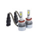 LED Λάμπες 2ΤΜΧ (Η8-Η9-H11) C6 LED 12V/24V 3800LM - OEM