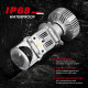 LED λάμπες H4  Hi / Lo Φωτισμός Super Brightness 60W Λευκό 5000K 6000K DIY ΟΕΜ A500-N30S-H4