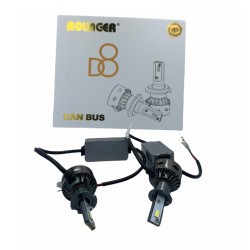 LED Λάμπες 2ΤΜΧ KIT LED H3 6000K FULL CANBUS 9600LM 6000K ROLINGER