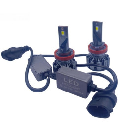 LED Λάμπες 2ΤΜΧ  Η11 60W Tacpro με chip (Philips Λευκό – 6000lm Semi-CanBus - ΟΕΜ