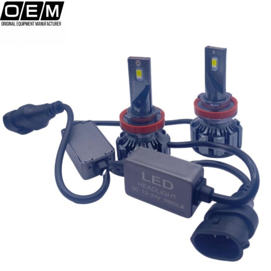 LED Λάμπες 2ΤΜΧ  Η11 60W Tacpro με chip (Philips Λευκό – 6000lm Semi-CanBus - ΟΕΜ