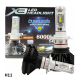 Λάμπες Η11 LED Χ3 | 2 X 25W 12v/24v IP68 2ΤΜΧ
