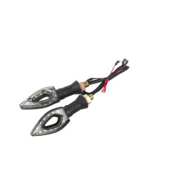 LED Φλάς Σετ 2 Τεμαχίων Μοτοσυκλέτας Universal Arrow με 12 Smd