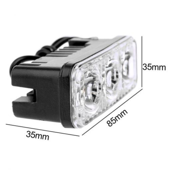 LED Προβολάκι Μηχανής 6W 700LM CEB76
