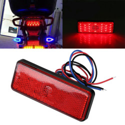 Σετ Φανάρια Led πορείας και φρένων με 24 led 12V Κόκκινο