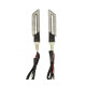 Φλας μηχανής πορτοκαλί 15 SMD LED universal σετ 2 τεμ. IP65 OEM