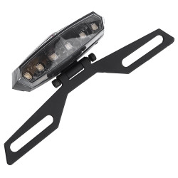 Universal Φανάρι led μοτοσυκλέτας & με βάση για φλάς.