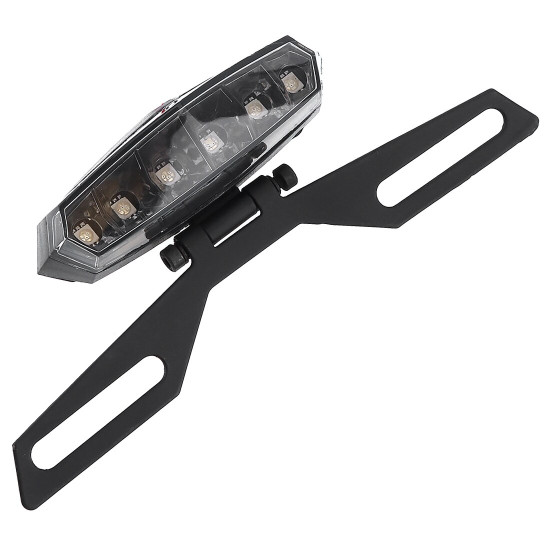 Universal Φανάρι led μοτοσυκλέτας & με βάση για φλάς.