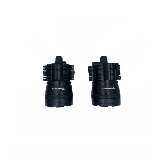 ΠΡΟΒΟΛΕΙΣ ΟΜΙΧΛΗΣ LED UNIVERSAL FOG LIGHT LED MOTOWOLF MDL5001-OEM