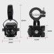 LED Προβολάκι Strobe 30W 10-80V 6000lm Κόκκινου-Κίτρινου-Λευκού Φωτισμού Αδιάβροχο IP67 360º OEM – Μαύρο