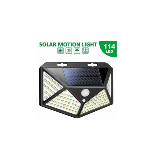 ΗΛΙΑΚΟ ΦΩΤΙΣΤΙΚΟ 114 LED ΜΕ ΑΝΙΧΝΕΥΣΗΣ ΚΙΝΗΣΗΣ FO-TA008 - ΟΕΜ