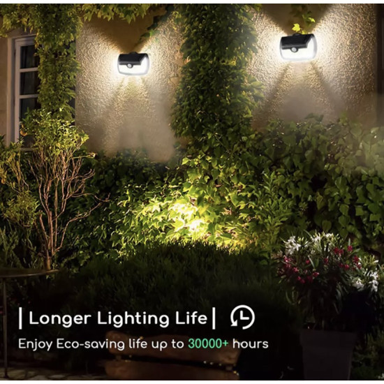 Ηλιακό Φωτιστικό 28LED Με Ανίχνευση Κίνησης FOYU-TA007.
