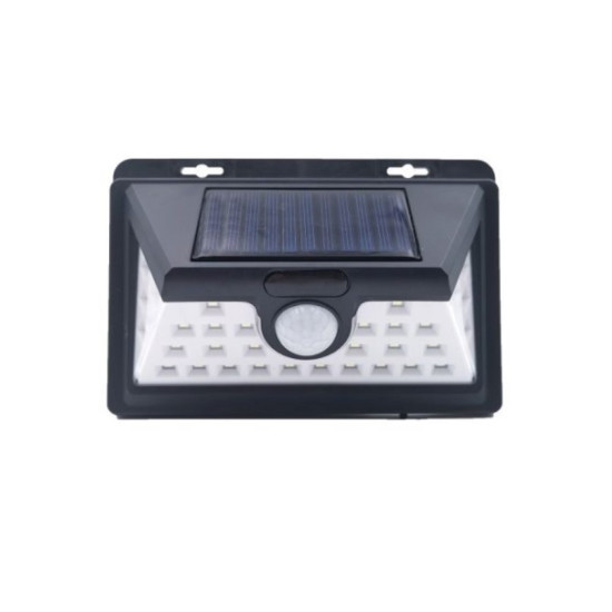 Ηλιακό φωτιστικό FOYU FO-TA004 Και ηλιακό panel 30W με αισθητήρα κίνησης 2700LM 6500K IP65