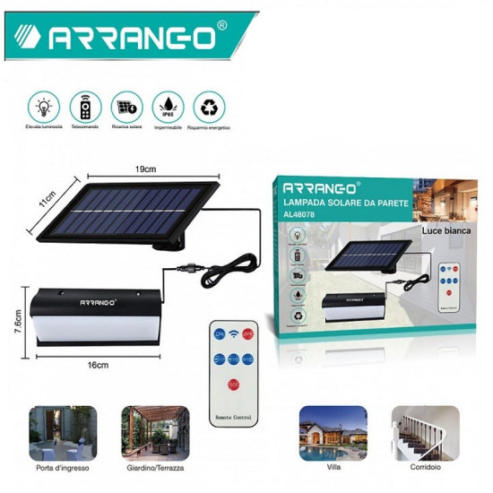 ΗΛΙΑΚΟ ΦΩΤΙΣΤΙΚΟ ΤΟΙΧΟΥ ARRANGO AL48078