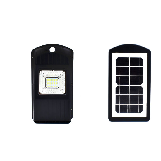 Ηλιακός Προβολέας Δρόμου 10W Cc-lapm CL-110 – Μαύρο με λευκή βάση.
