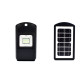 Ηλιακός Προβολέας Δρόμου 10W Cc-lapm CL-110 – Μαύρο με λευκή βάση.