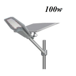 Αυτόνομο ηλιακό φωτιστικό δρόμου LED 100w εξωτερικού χώρου με τηλεχειριστήριο ΜJ-XJ801