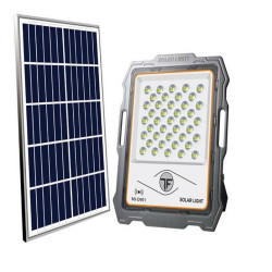 Ηλιακός Προβολέας LED 100W IP67 με Τηλεχειρισμό MJ-D901 – Μαύρο - ΟΕΜ