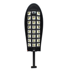 Ηλιακός Προβολέας 598LED SMD Λευκού Φωτισμού με Αισθητήρα Κίνησης & Τηλεχειρισμό W7103A-8 – Μαύρο - OEM