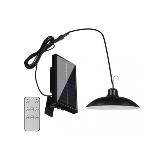 Ηλιακό σύστημα φωτισμού 1 Power Led Λάμπα Προβολέα με Powermaster και Τηλεχειριστήριο Xf-707 - OEM
