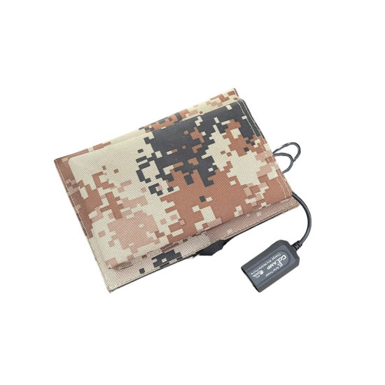 Ηλιακό Πάνελ Φόρτισης USB 7W Αναδιπλούμενο Με Υφασμάτινο Κάλυμμα CL-670 CCLAMP