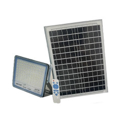 Ηλιακός Προβολέας Led Αδιάβροχος 400W 8400LM με Πάνελ και Τηλεχειριστήριο Jortan JT-400W