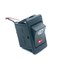 Διακόπτης On-Off 4 pin αδιάβροχος 12V/35A με κόκκινο φωτισμό OEM