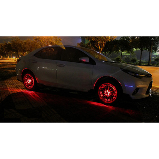Ηλιακό φώς τροχού (ζάντας) rgb ΟΕΜ