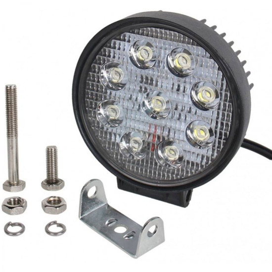LED στρογγυλός 27W προβολέας αυτοκινήτου - ΟΕΜ