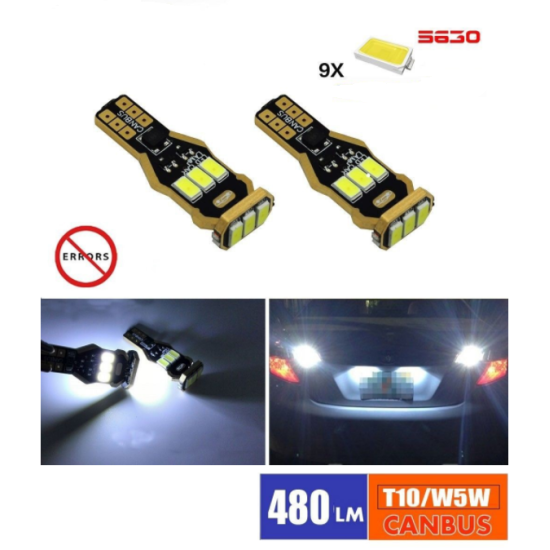 T10 Canbus 9-30V 10X ΟΕΜ