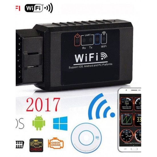 Διαγνωστικό OBD2 ELM327 με WiFi για Android και IOS ΟΕΜ