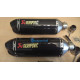 ΤΕΛΙΚΟ ΕΞΑΤΜΙΣΗΣ  REPLICA  AKRAPOVIC ME ΜΟΝΗ ΜΠΟΥΚΑ ΤΥΠΟΥ CARBON 39 CM ΟΕΜ.