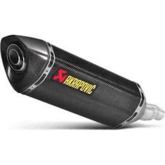 ΤΕΛΙΚΟ ΕΞΑΤΜΙΣΗΣ  REPLICA  AKRAPOVIC ME ΜΟΝΗ ΜΠΟΥΚΑ ΤΥΠΟΥ CARBON 39 CM ΟΕΜ.