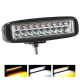 Προβολάκι 18Watt Μίνι Led Μπάρα 18LED λευκό-κίτρινο σταθερό ΟΕΜ
