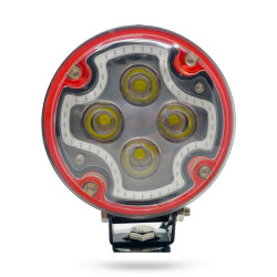 Προβολέας Led στρογγύλος 27Watt 4 SMD  12-24v ΟΕΜ