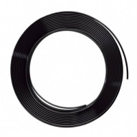 Διακοσμητική ταινία U-shaped για το αυτοκίνητο 15m/6mm μαύρη OEM