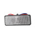 Led Reflector πορείας και φρένων με 24 led 12V λευκό