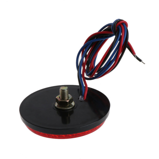 Led στρογγυλή λυχνία 12v- ΠΟΡΤΟΚΑΛΙ – ΟΕΜ
