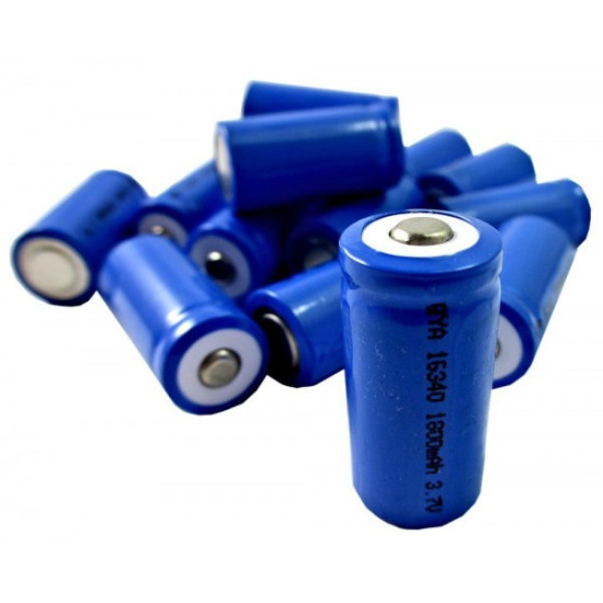Επαναφορτιζόμενη μπαταρία 16340 Li-ion 4800mah 4.2V OEM