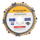 Δίσκος Κοπής Ξύλου Φ125x22.23mm με 9 λεπίδες Αλυσίδας Αλυσοπριόνου Δισκοπριόνου