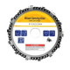 Δίσκος Κοπής Ξύλου Φ125x22.23mm με 9 λεπίδες Αλυσίδας Αλυσοπριόνου Δισκοπριόνου